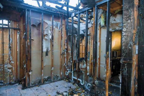 Professional Soot Cleanup technician working in Plainfield, NJ